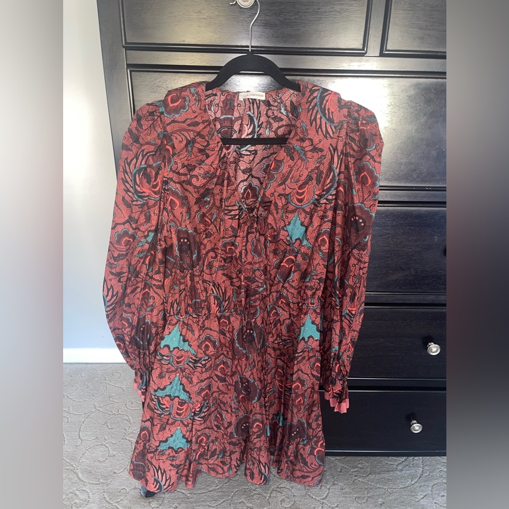 Ulla Johnson Caris Ruffle Mini Dress - Picture 7 of 10